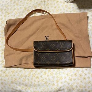 Louis Vuitton Brown Monogram Belt Bag